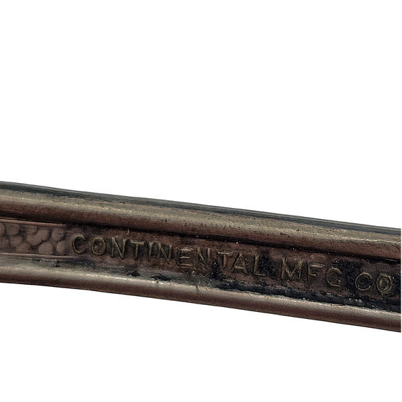 Continental‎ MFG Co NY Silver Serving Ladle and Fork Mother Pearl Handle Set - Picture 8 of 10